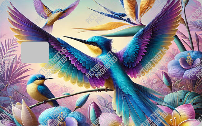 Bank  Card Sticker-BC-2934